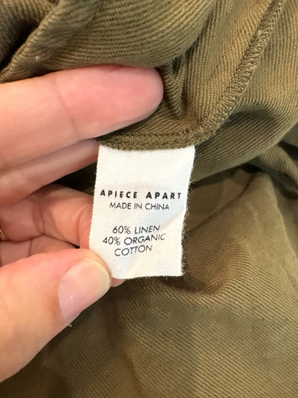 APIECE APART Olive Maurino Drop Waist Mini Dress - Picture 8 of 9